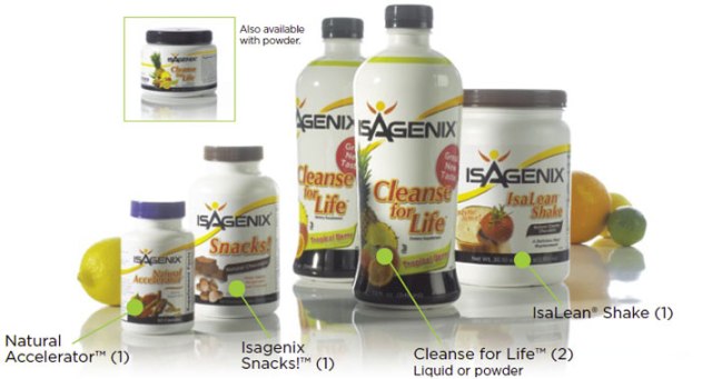 Core Isagenixs products